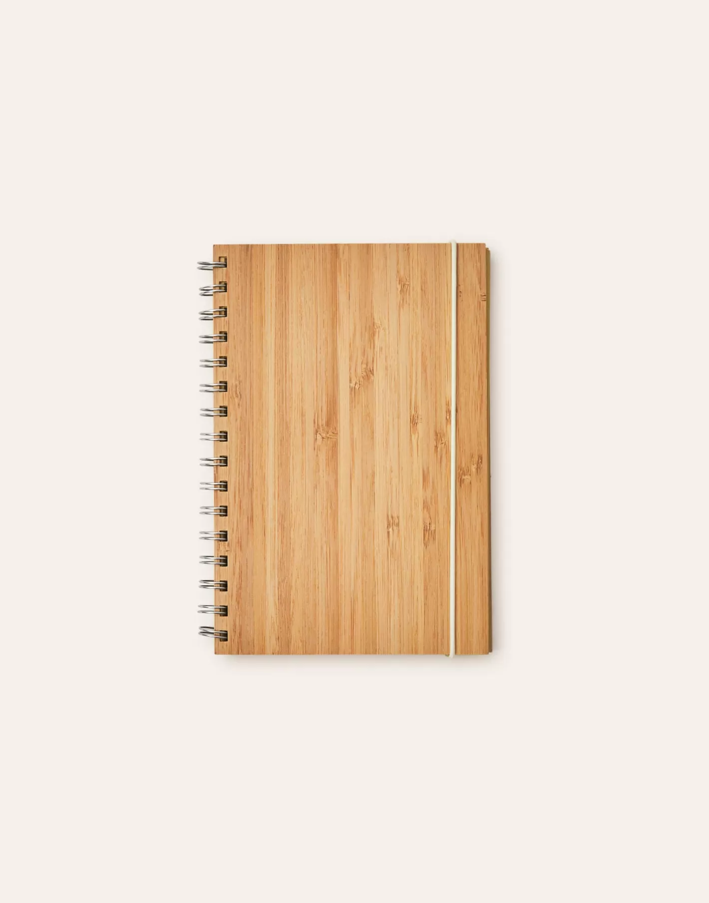 Natura Selection A5 Bamboo Cover Notebook With Elastic Band
