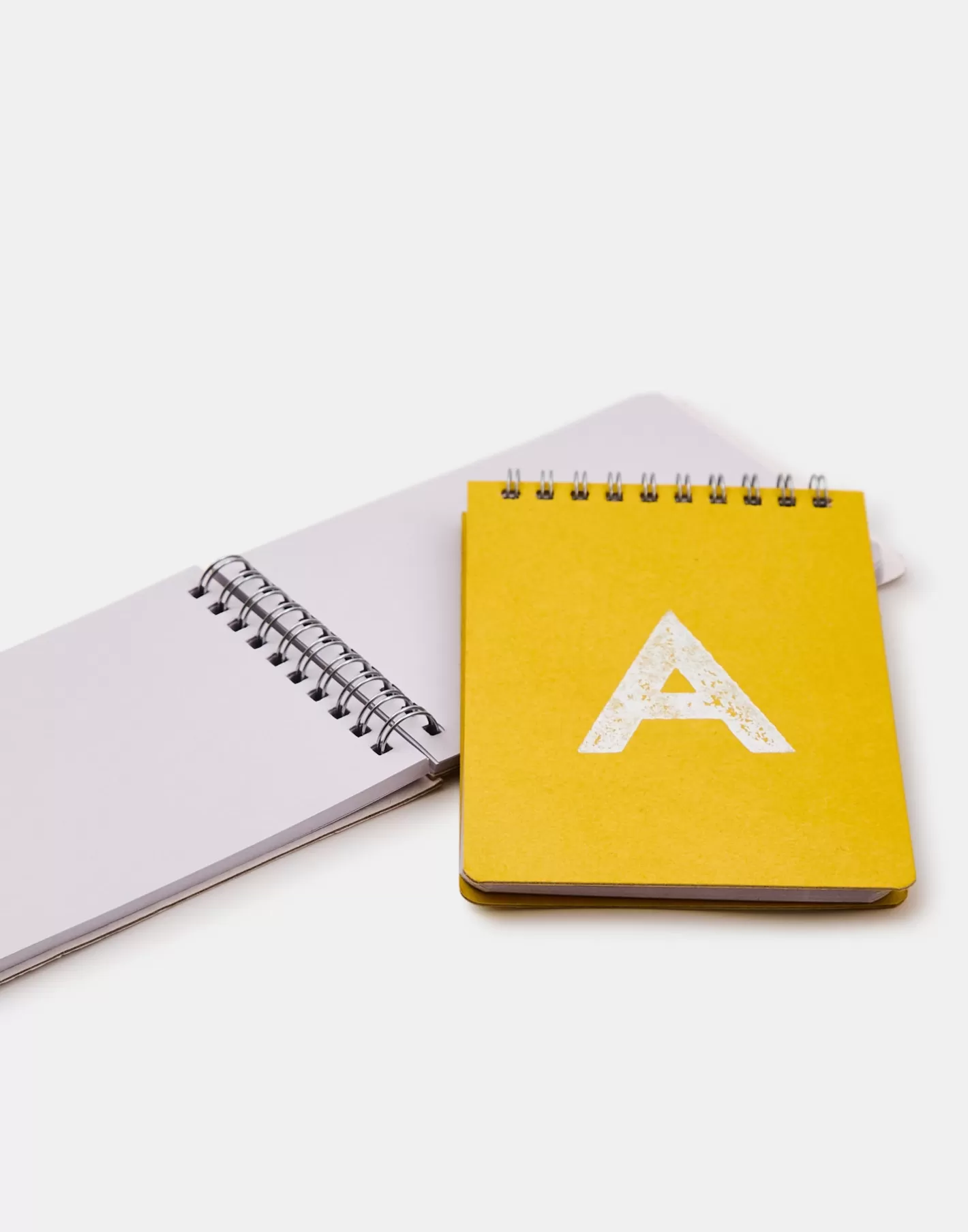 Natura Selection Silver Alphabet Notebook