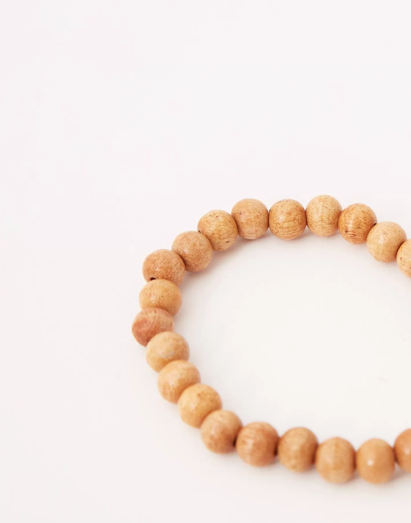 Natura Selection Wooden Mala Necklace